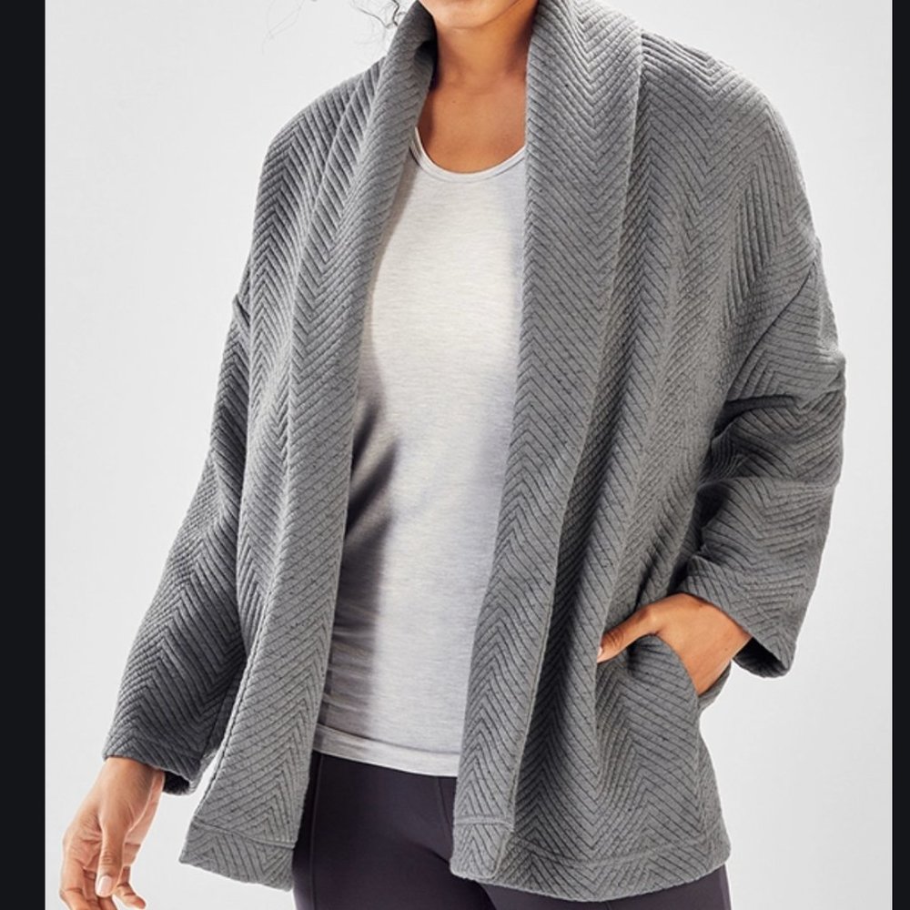Fabletics Vanessa Quilted Cardigan